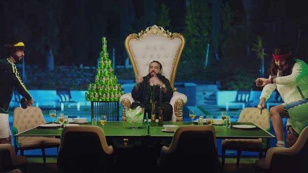 French Montana has collaborated with Canada Dry to release a video for the track "Big Comfy," which centers around staying home and enjoying ginger ale.