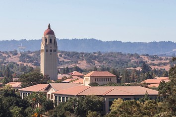 A general view of the campus of Stanford University