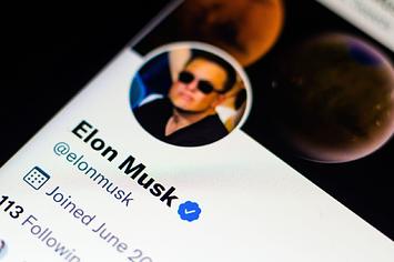 Elon Musk's Twitter account photo illustration