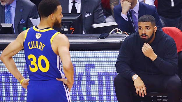 Heading into the NBA playoffs, Drake has high hopes for the Golden State Warriors, placing a big bet on the team to win the Western Conference.