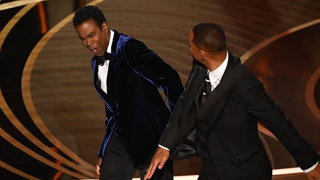 The moment went down during Sunday night's Oscars ceremony, with Smith taking the stage and slapping the comedian after a joke about Jada Pinkett.