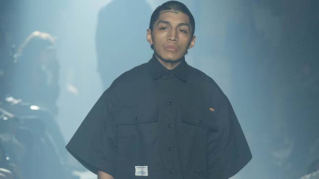 Several familiar workwear silhouettes from the Dickies brand were given an update from Willy Chavarria as part of the "UNCUT" show in New York.