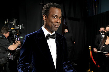 In this handout photo provided by A.M.P.A.S., Chris Rock is seen backstage during the 94th Annual Academy Awards at Dolby Theatre