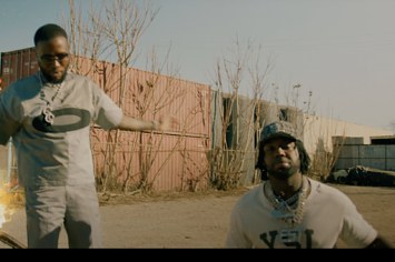 Shy glizzy and est gee in the music video for "borderline"