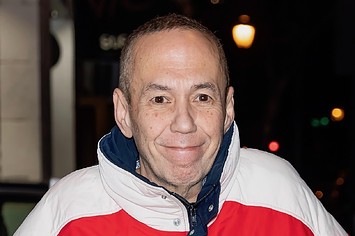 Gilbert Gottfried is seen arriving to his comedy show at Helium Comedy Club