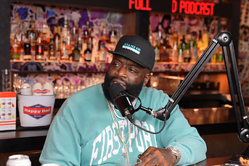 Rick Ross in an appearance on the 'Full Send Podcast'