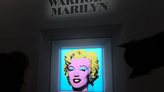 Andy Warhol's iconic portrait of Marilyn Monroe was sold on Monday at Christie's auction house in New York for a record-setting $195 million.