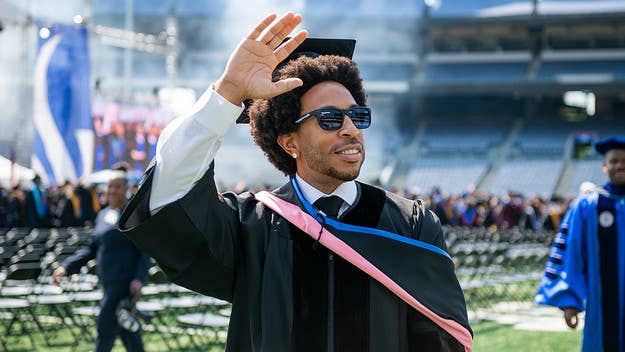 Not long after he was awarded with an honorary bachelor's degree from Georgia State University, Ludacris has given himself a huge graduation gift.