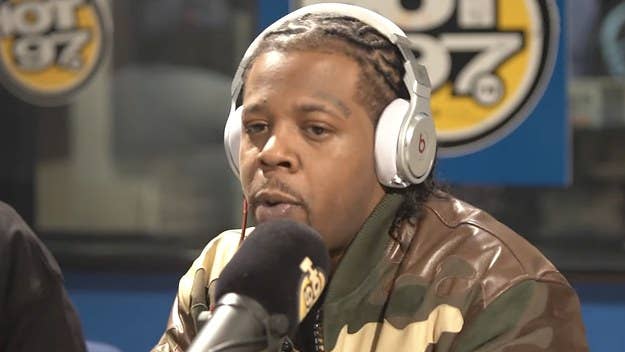 Rowdy Rebel stopped by Hot 97 on Wednesday, where he dropped a freestyle over Jay-Z's 2000 'The Dynasty' cut "You, Me, Him and Her." Watch it here.