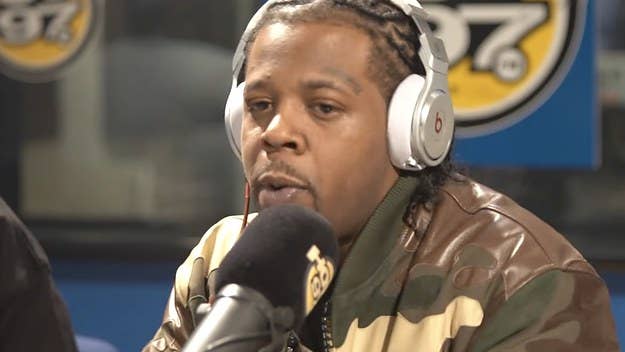 Rowdy Rebel stopped by Hot 97 on Wednesday, where he dropped a freestyle over Jay-Z's 2000 'The Dynasty' cut "You, Me, Him and Her." Watch it here.