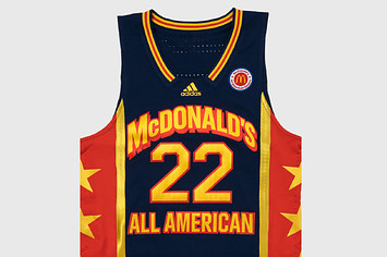 A jersey for an upcoming basketball game is shown