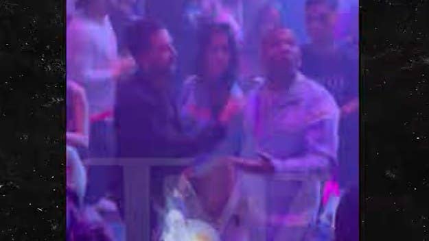 Nelly was having a good time in Miami’s E11even club until he was hit in the head with something that sent him in a heated search for the person responsible.