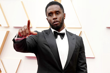 Diddy on red carpet at Oscars