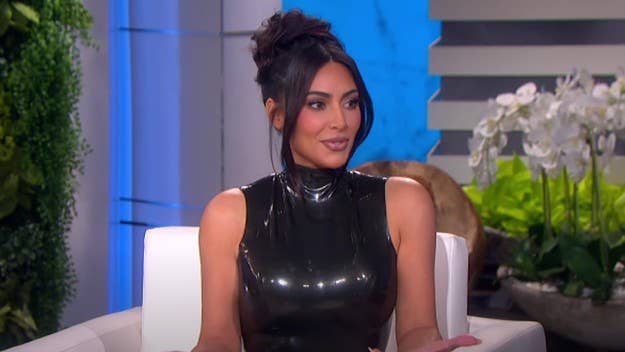 During a visit to the 'Ellen DeGeneres Show,' Kim Kardashian publicly addressed her relationship with Pete Davidson for the first time on TV.