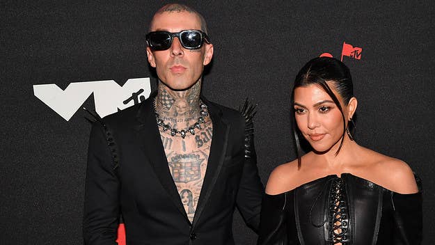 In a new interview with 'Revolver,' Travis Barker addressed the backlash to fiancée Kourtney Kardashian wearing a Cannibal Corpse t-shirt last year.