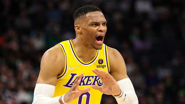 Ahead of the Raptors and Lakers game on Friday, Russell Westbrook was filmed getting into an argument with a Toronto man who appeared to taunt him.