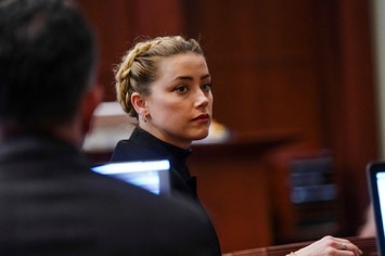 US actress Amber Heard in Depp vs Heard defamation trial