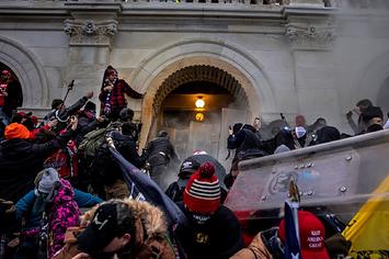 Capitol riot in January of 2021