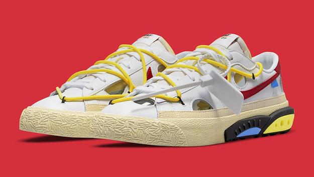 ONE37pm - @virgilabloh, creative director for Louis Vuitton, continues The  Ten collaboration with Nike on the 3rd silhouette of the iconic Nike Blazer  with a spooky and hollow pack just in time