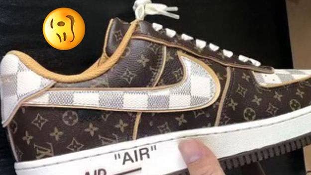 Buyer beware: fake Louis Vuitton x Nike Air Force 1 sneakers are already in circulation and the real shoes haven't even been made yet. Find out more here.