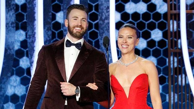 Chris Evans and Scarlett Johansson are set to star in an upcoming Jason Bateman-directed film called 'Project Artemis' that was purchased by Apple.