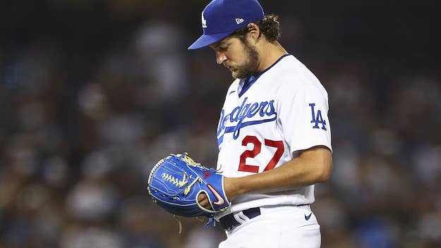 The 31-year-old Dodgers pitcher reacted to the news via Twitter on Friday, reiterating his innocence and his intention to appeal the league's decision.
