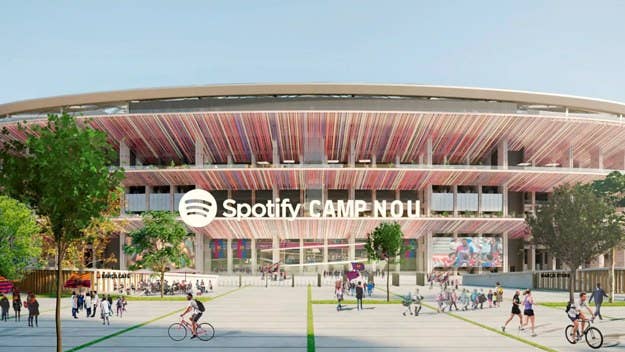The partnership has been put in place to extend the football club’s iconic stadium, Camp Nou, which will be officially renamed ‘Spotify Camp Nou’ by the summer.