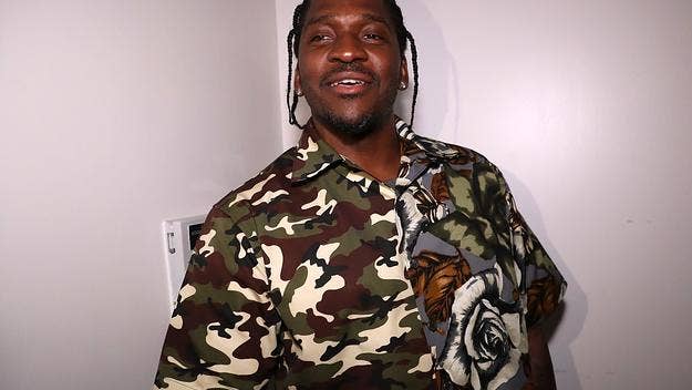 Pusha-T finally explained the meaning behind his mysterious post of Lana Del Rey from her 'Lust for Life' photoshoot that he shared in January.
