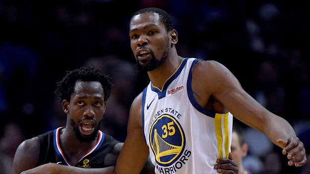 Hours after Patrick Beverley criticized the Brooklyn Nets on ESPN's 'Get Up,' Kevin Durant took to Twitter to throw shade at the polarizing guard.