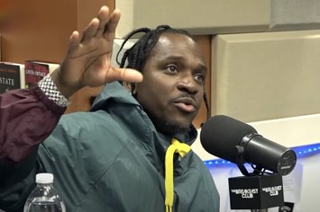 Pusha T speaks in a radio interview