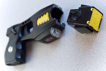 Stock photo of a police taser
