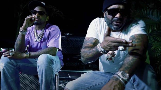 Fabolous and Jim Jones teamed up to drop the music video for "Coke Zero," which utilizes the beat for Pusha-T's 'It’s Almost Dry' track "Diet Coke."