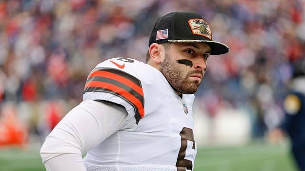 The Cleveland Browns have blocked Baker Mayfield's request to be traded, which arrives just after the team reportedly met with Deshaun Watson.