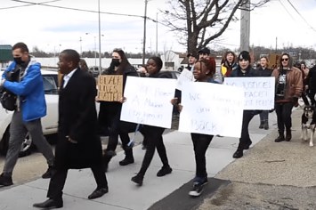 Patrick Lyoya protest in Michigan