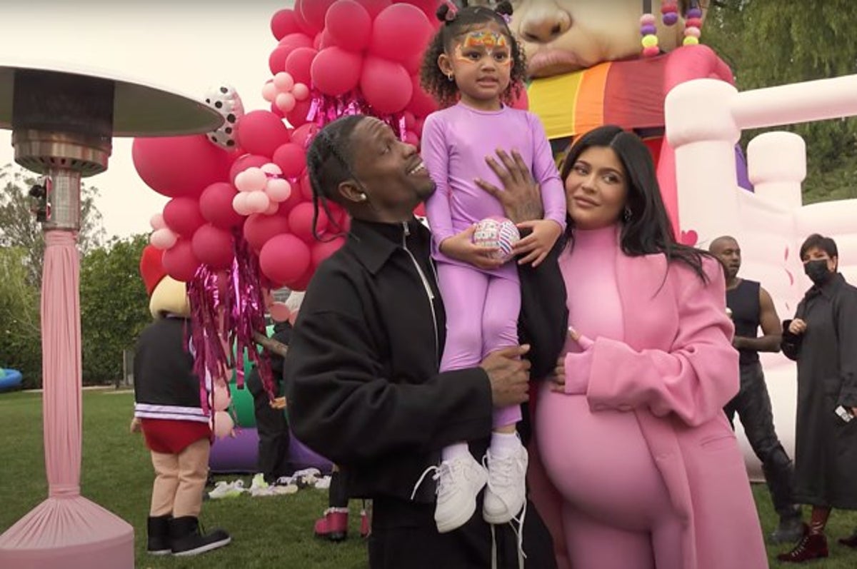 Complex Sneakers - Kylie Jenner wore Travis Scott x Nike Air Force 1s to  Stormi's birthday party.