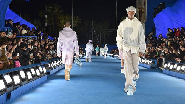 Dior's Spring 2023 collection gave the stage to the young Kanye West-co-signed designer Eli Russell Linnetz of ERL. Here's our review of the Venice Beach show.