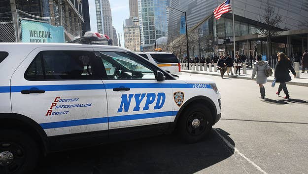 A 36-year-old man was stabbed in the back of the head in New York City early Sunday morning in an attack that police describe as "unprovoked."