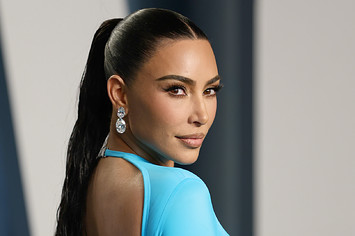 Kim Kardashian at Oscar party