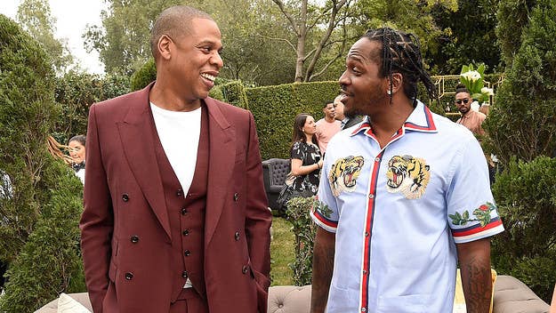 Pusha-T has new music with Jay-Z about to arrive. He announced “Neck &amp; Wrist,” featuring Hov and produced by Pharrell, is dropping at midnight.