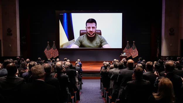 Ukrainian President Volodymyr Zelensky virtually addressed Congress, notably praising the U.S. while also invoking historic attacks and asking for more help.