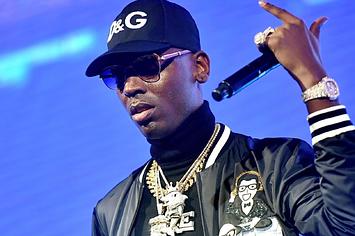 Rapper Young Dolph performs onstage during day two of the Rolling Loud 2017