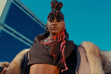 Rapper Kali in the video for her song "Standards"