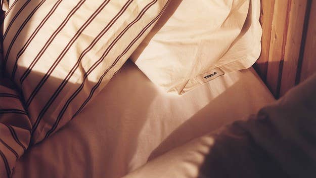 Copenhagen-based label Tekla has revealed its latest bedding pieces for Spring 2022, further expanding its Percale collection with new colours and designs.