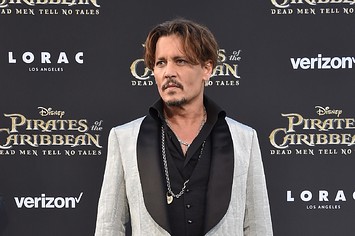Actor Johnny Depp arrives at the premiere of Disney's 'Pirates of the Caribbean: Dead Men Tell No Tales'