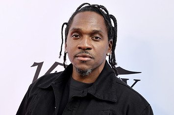 King Push is pictured on the red carpet