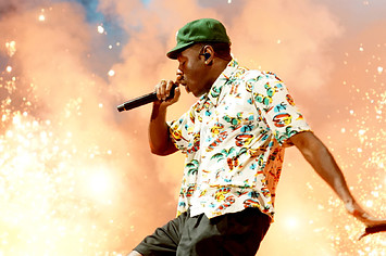 Tyler, the Creator live performance Getty photo