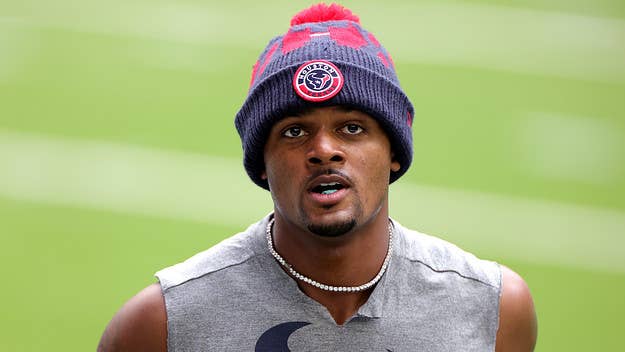 Following his trade to the Cleveland Browns under a five-year deal, Deshaun Watson has once again denied the sexual misconduct allegations he’s facing.