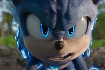 A screenshot is shown from a new Sonic trailer