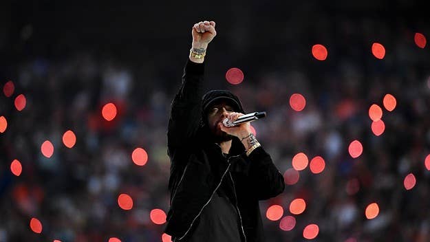 Eminem, in his first year of eligibility, is among the list of artists to be inducted into the Rock &amp; Roll Hall of Fame for its class of 2022.