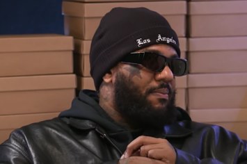The Game speaks during an appearance on 'Fresh Pair.'